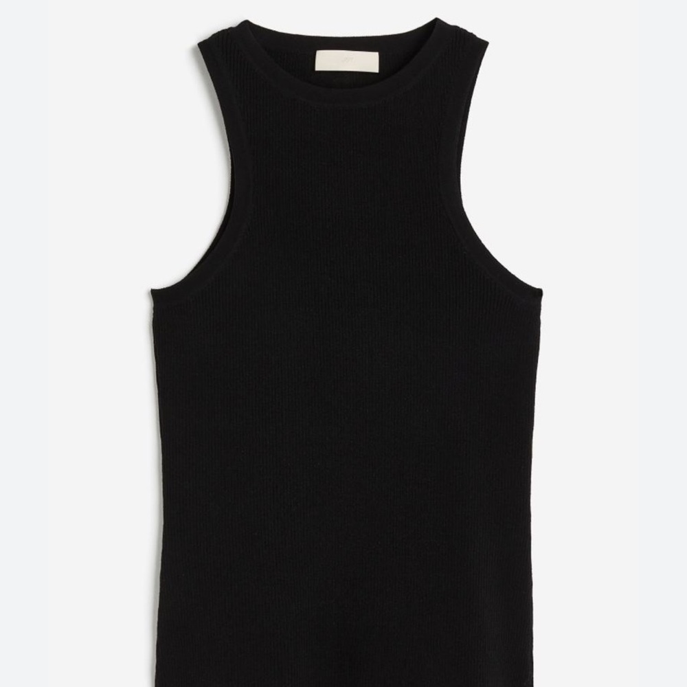 NastyGal Ribbed Bodysuit in Black Size US 4